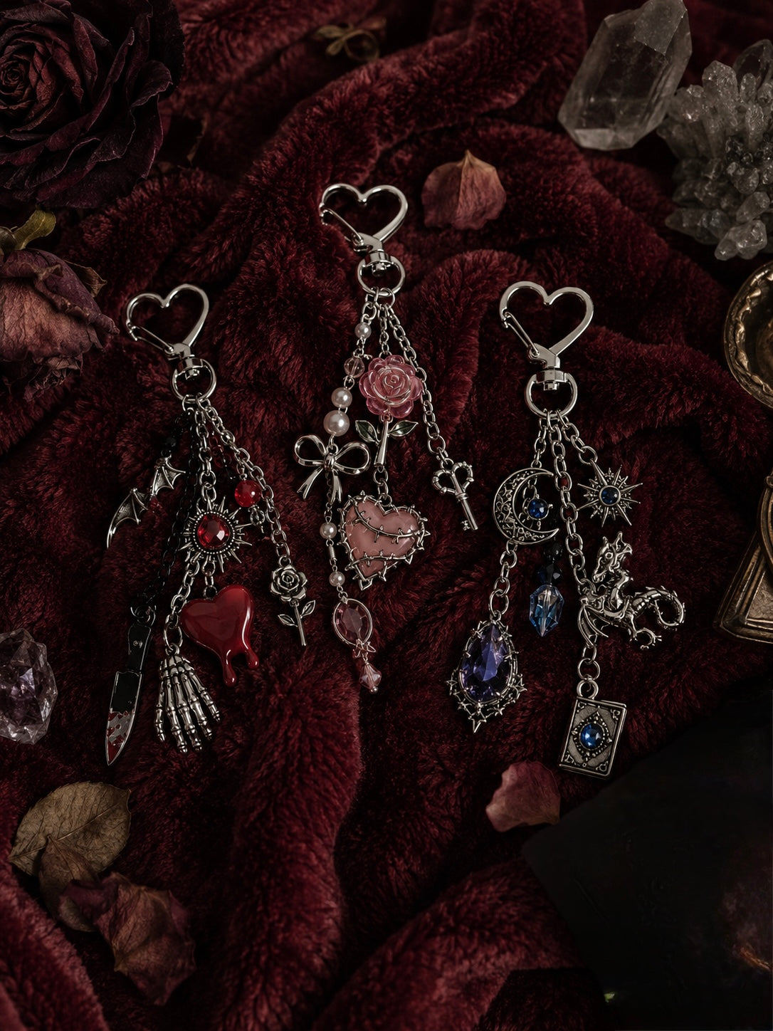 Fantasy, Dark Romance & Kindle chain Charms